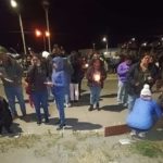 Habitantes de la población Nelda Panicucci reaccionaron con velatón ante cruel homicidio